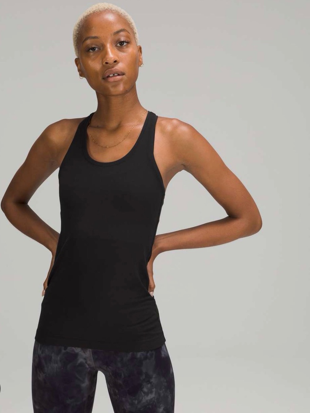 lululemon athletica dark olive green Racerback cool Performance Tank